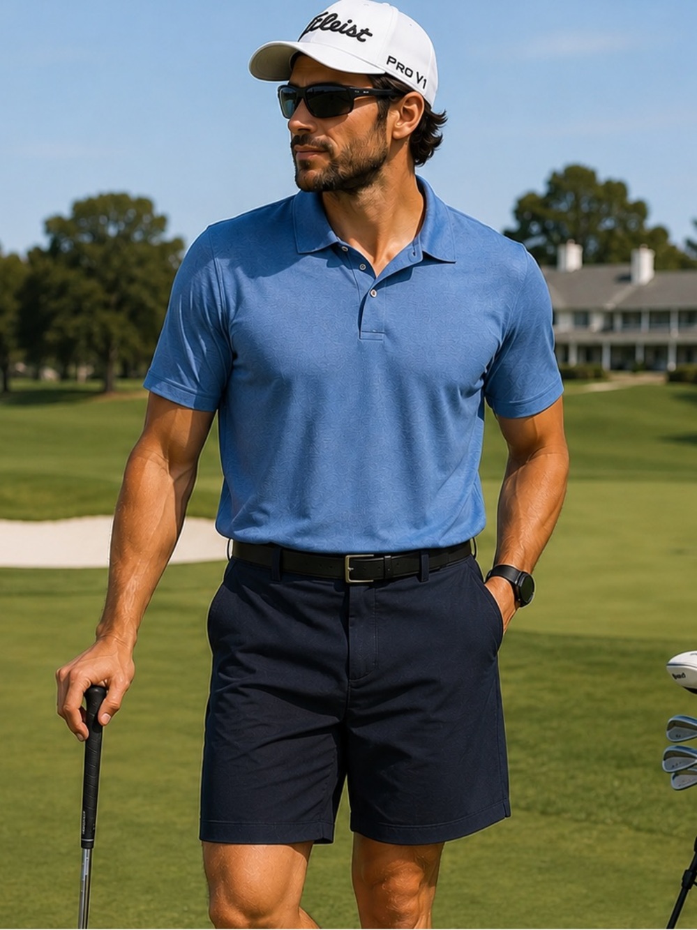 Baleaf Cycling Golf Performance Polo Athletic Shirt Size L